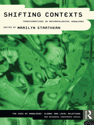 cover image of Shifting Contexts